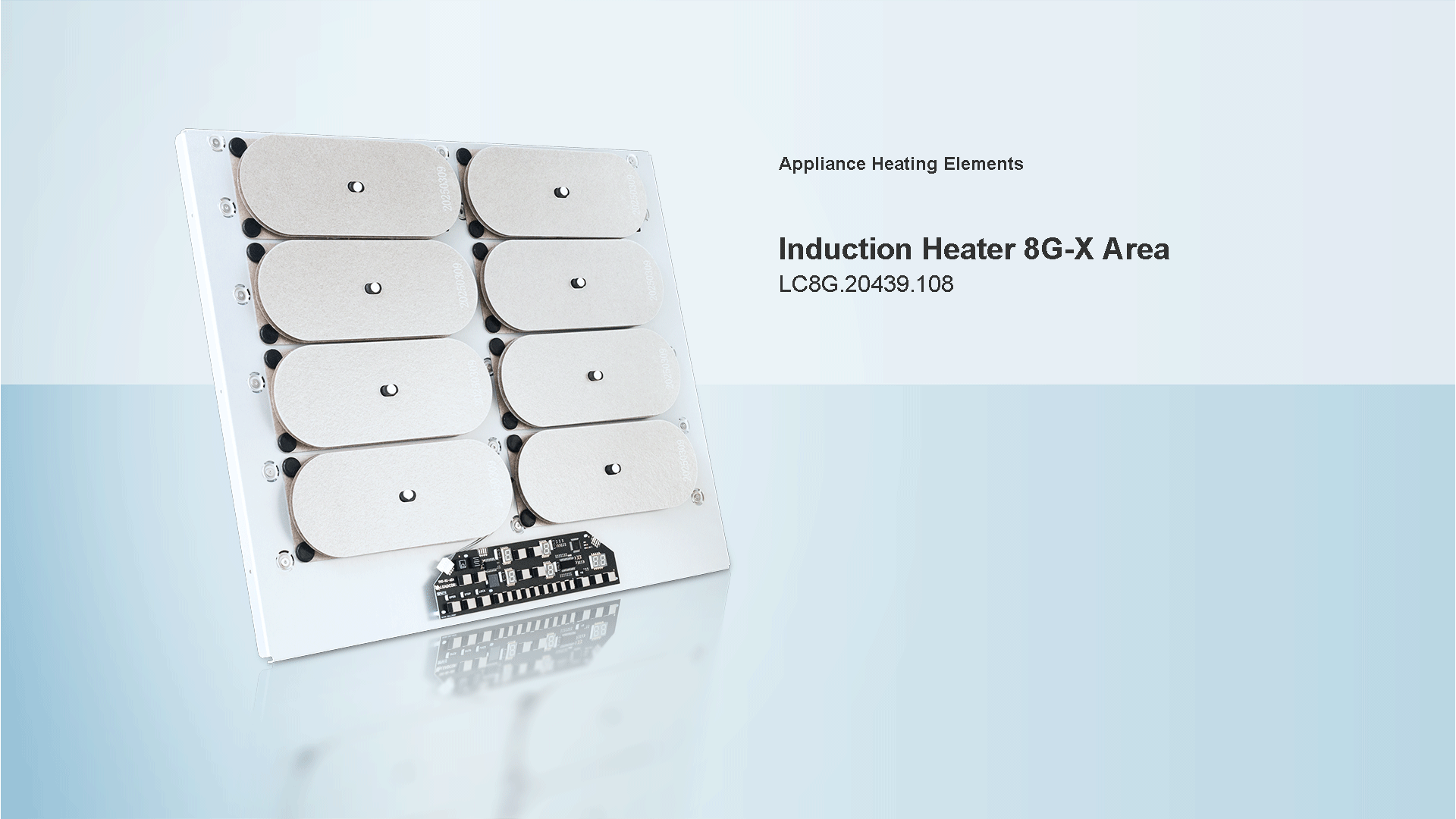 Product actual picture of 8G X4-area induction heater